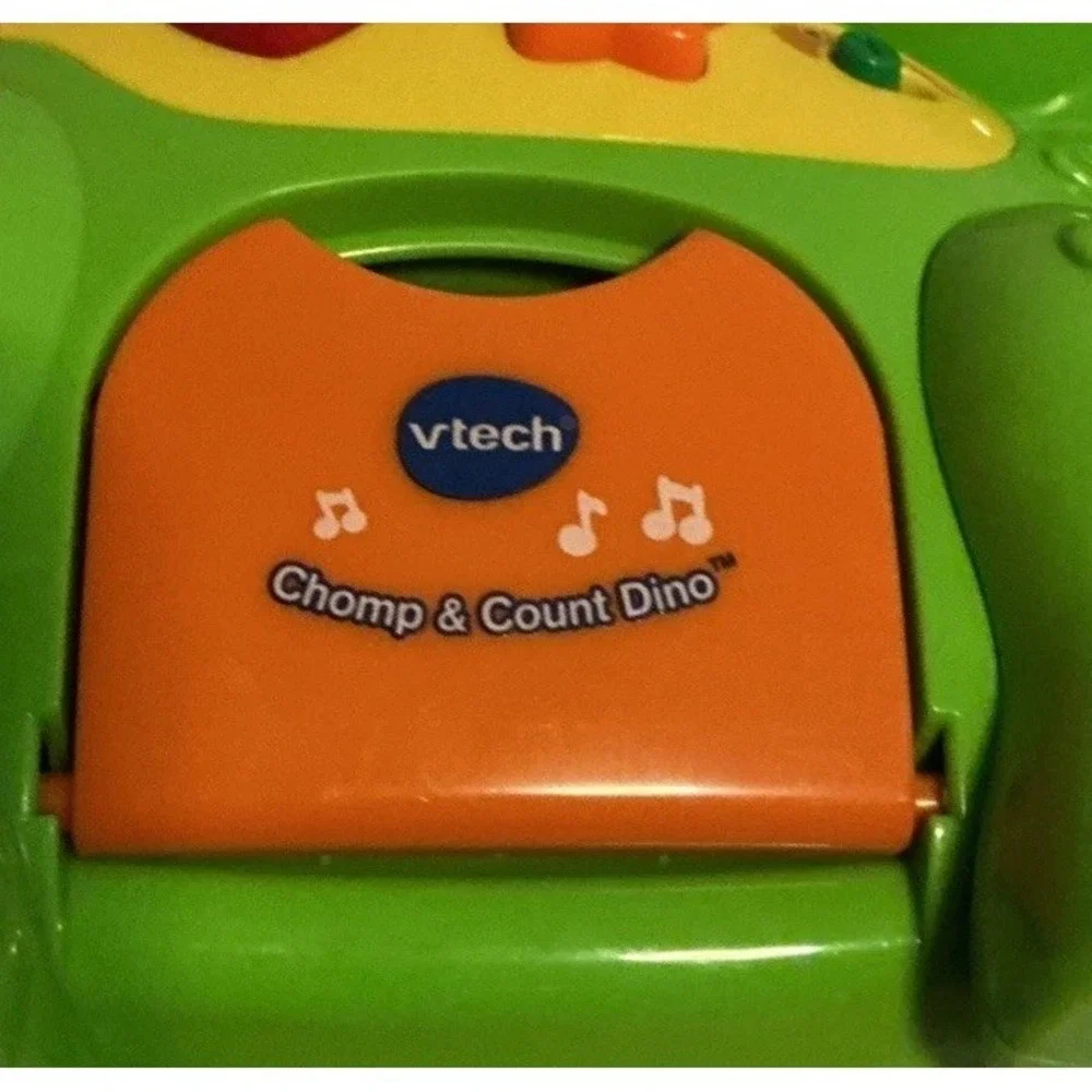 VTech Chomp and Count Dino 7 Coins Dinosaur Learning Tested‎ And Works